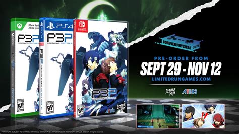 Persona 3 Portable & Persona 4 Golden Physical Editions Announced For ...
