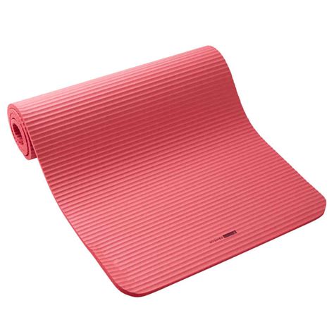 10 mm Size S Pilates Mat Comfort - Pink - Decathlon