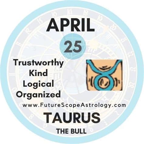 April 25 Zodiac (Taurus) Birthday: Personality, Birthstone ...