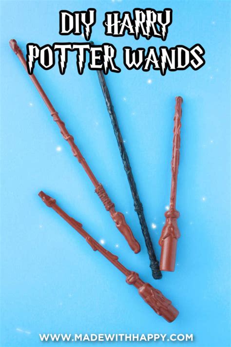 How to Easily Make DIY Harry Potter Wands | Simply Bessy | Easy Crafts