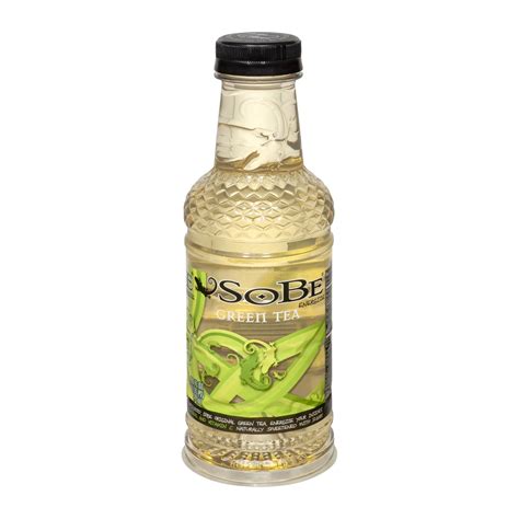 SoBe Elixir Green Tea 20 fl. oz. Plastic Bottle - Walmart.com - Walmart.com