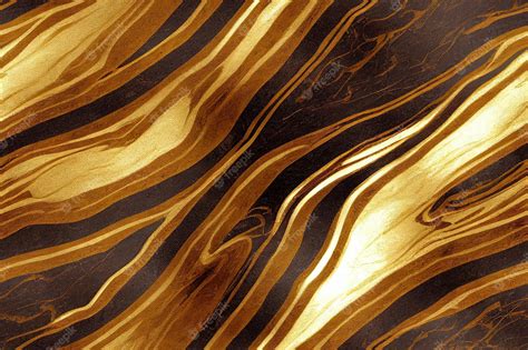 Premium Photo | Black and gold marble texture seamless pattern