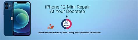 Doorstep iPhone 12 Mini Repair Service | Get 6 months warranty