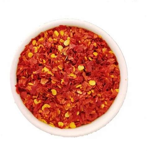 Vedant Masala Chili Flake Dry Red Chilli Flakes, Packaging Size: 1 kg at Rs 450/kg in Vadodara