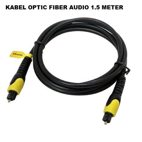 Jual KF01- Kabel Optic Fiber Kabel Optik Audio 1.5 Meter - Kabel ...