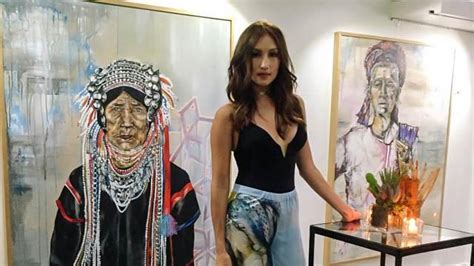 Solenn Heussaff unveils new paintings, talks about her art and critics