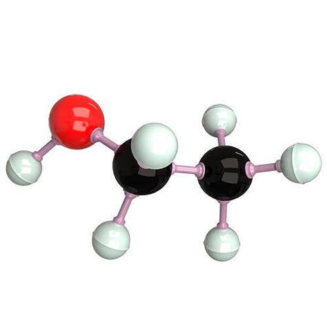 3D model Ethanol Molecule VR / AR / low-poly | CGTrader