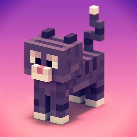 Cute cat minecraft | Idee minecraft, Creazioni minecraft, Casa di minecraft