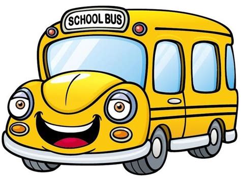 Yellow cartoon school bus vector - Free EPS file Yellow cartoon school ...