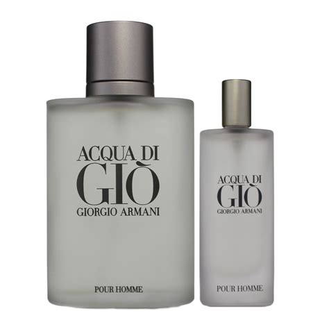 Acqua Di Gio Giorgio Armani Acqua Di Gio 2 Pc. Gift Set For Men | Edt 3 ...