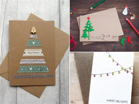 Elegantes tarjetas navideñas hechas a mano 2020 - Bricolaje10.com ...