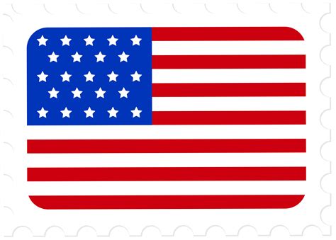 43 state us flag - Clip Art Library