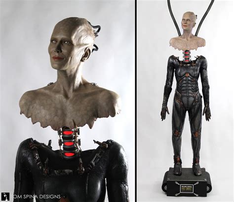 Star Trek Borg Queen Costume Restoration and Display - Tom Spina ...