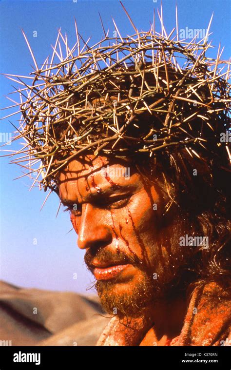 THE LAST TEMPTATION OF CHRIST UNIVERSAL PICTURES WILLEM DAFOE as Jesus Date: 1988 Stock Photo ...