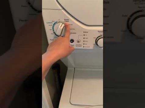 Ge Stacked Washer Dryer Manual