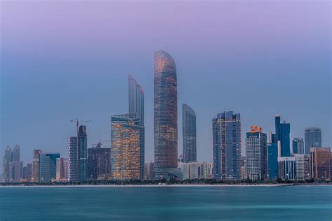 Abu Dhabi Skyline, Uae Photograph by Mohamed Kazzaz - Fine Art America