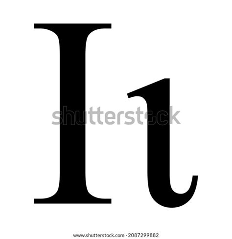 Black Iota Symbol Icon Name Greek Stock Vector (Royalty Free) 2087299882 | Shutterstock