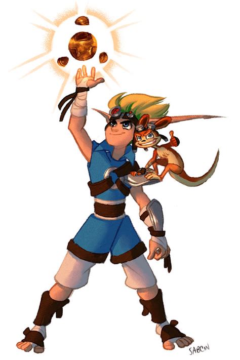 Jak and Daxter: The Precursor Legacy by sabcin on DeviantArt