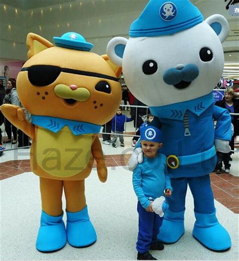 Halloween Birthday party Mascot Costume Octonauts Captain Barnacles ...