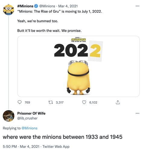 Minions: The Rise of Gru (meme) | Minions: The Rise of Gru | Know Your Meme