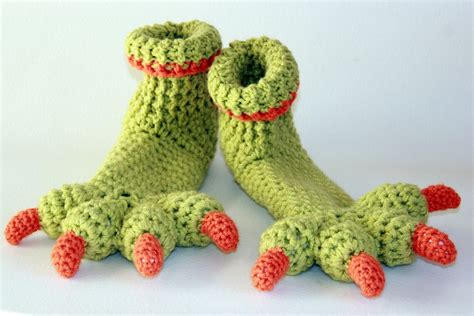 Monster Slippers - Etsy