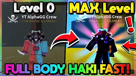 FASTEST *FULL BODY HAKI* FARM!! (Blox Fruits Roblox) - YouTube