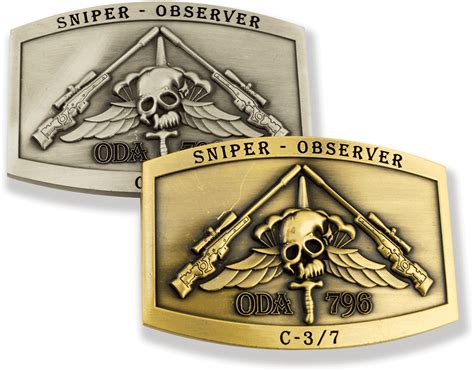 Custom Military Belt Buckles | Custom Navy Belt Buckles - U.S. DOD Coins