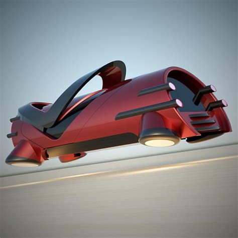 Futuristic hovercar concepts on Behance