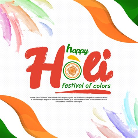 Happy Holi Festival Of Colors Vector Illustration 179556 Vector Art at Vecteezy