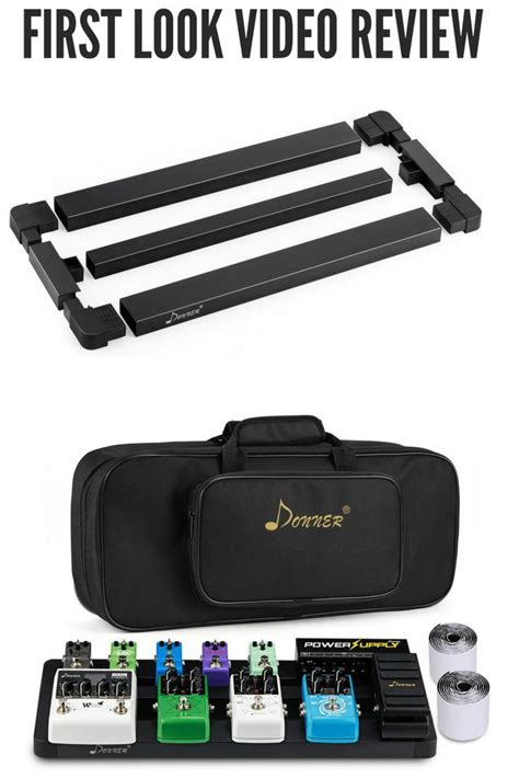 donner-guitar-pedal-board-case-db-4-disassembled-pedalbaord-with-bag ...