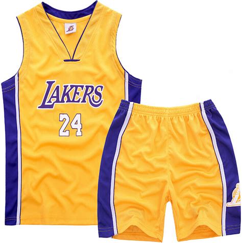 #24 Kobe Bryant Kids Basketball Sport Suit Boys Clothes Set Chidren ...