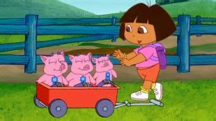 Dora the Explorer: Three Little Piggies (2000) - Ray Pointer | Synopsis, Characteristics, Moods ...