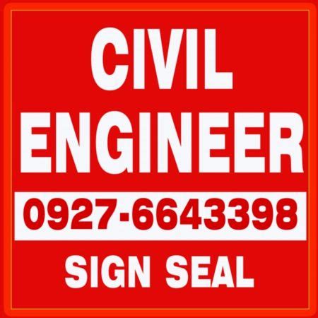 Civil Engineer Sign Seal Services [ Architecture & Engineering ] Metro ...