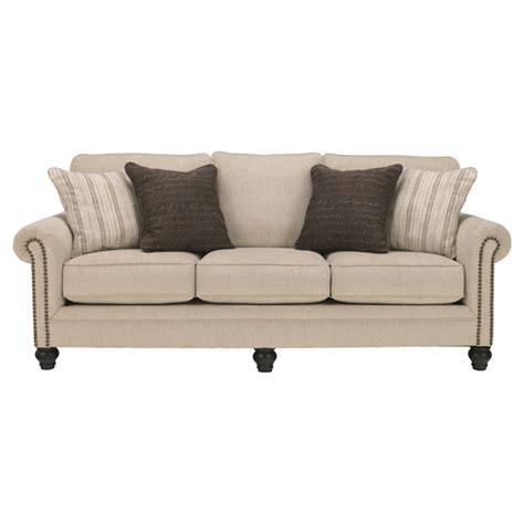 Signature Design by Ashley Milari Queen Sofa Bed, Beige - Walmart.com ...