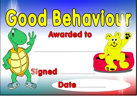 Good Behaviour Certificate with regard to Good Behaviour Certificate Editable Templates Free ...