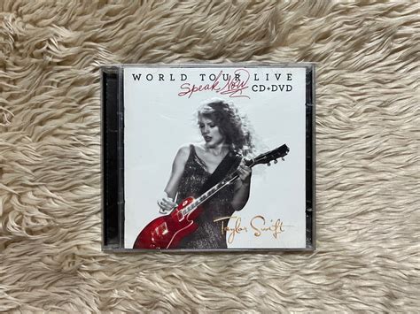 Speak Now World Tour Live (CD+DVD) Target Edition Taylor Swift, Hobbies & Toys, Music & Media ...