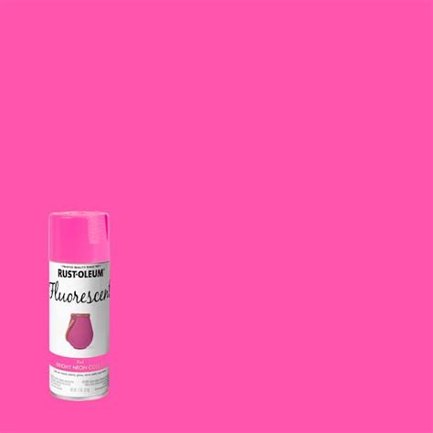 Rust-Oleum Specialty 11 oz. Fluorescent Pink Spray Paint (6-Pack) 342569 - The Home Depot