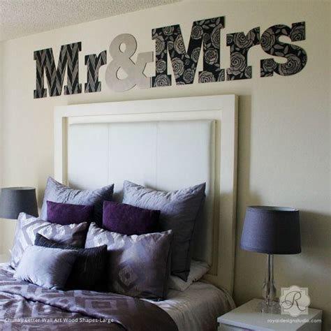 Easy DIY Craft Stencils & Letter Wall Art Ideas | Letter wall art, Alphabet letters wall art ...