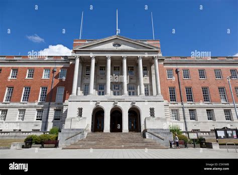 Chesterfield Town Hall, Derbyshire Stock Photo - Alamy