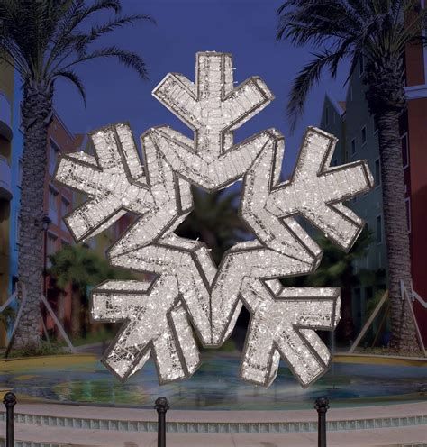 Giant Illuminated Snowflake Prop | Commercial Christmas Supply - Commercial Christmas ...