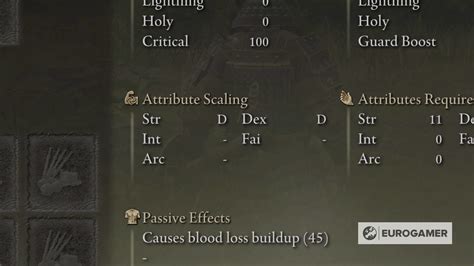 Elden Ring Attribute Scaling explained | Eurogamer.net