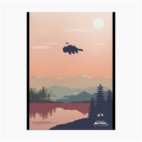 "Avatar The Last Airbender Flying Appa Classic " Photographic Print for ...