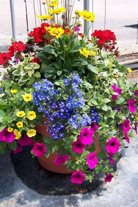 Container Pots Flowers Ideas Design | Container gardening flowers ...