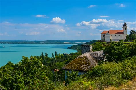 The abbey of Tihany and Lake Balaton, Hungary : r/europe