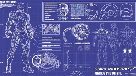 Batman Armor Blueprints Iron man arc reactor blueprints - akirlin