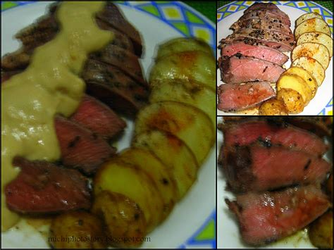 Michi Photostory: Oven Baked Steak and Potatoes