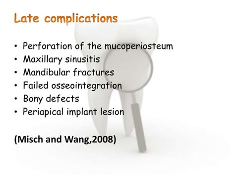 Dental implant complications | PPT