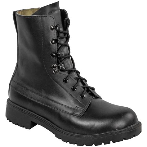 Highlander Ranger Assault Boots Tactical Leather Combat Mens Army ...