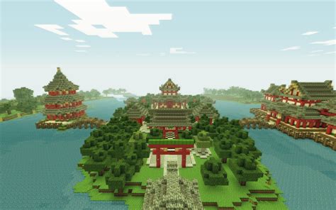 Chinese Temple of Jìng hú [Timelapse] Minecraft Project Minecraft ...