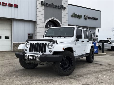 2016 Jeep Wrangler Unlimited in Spragge, ON - Algoma Chrysler ...